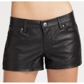 Leather Shorts Women